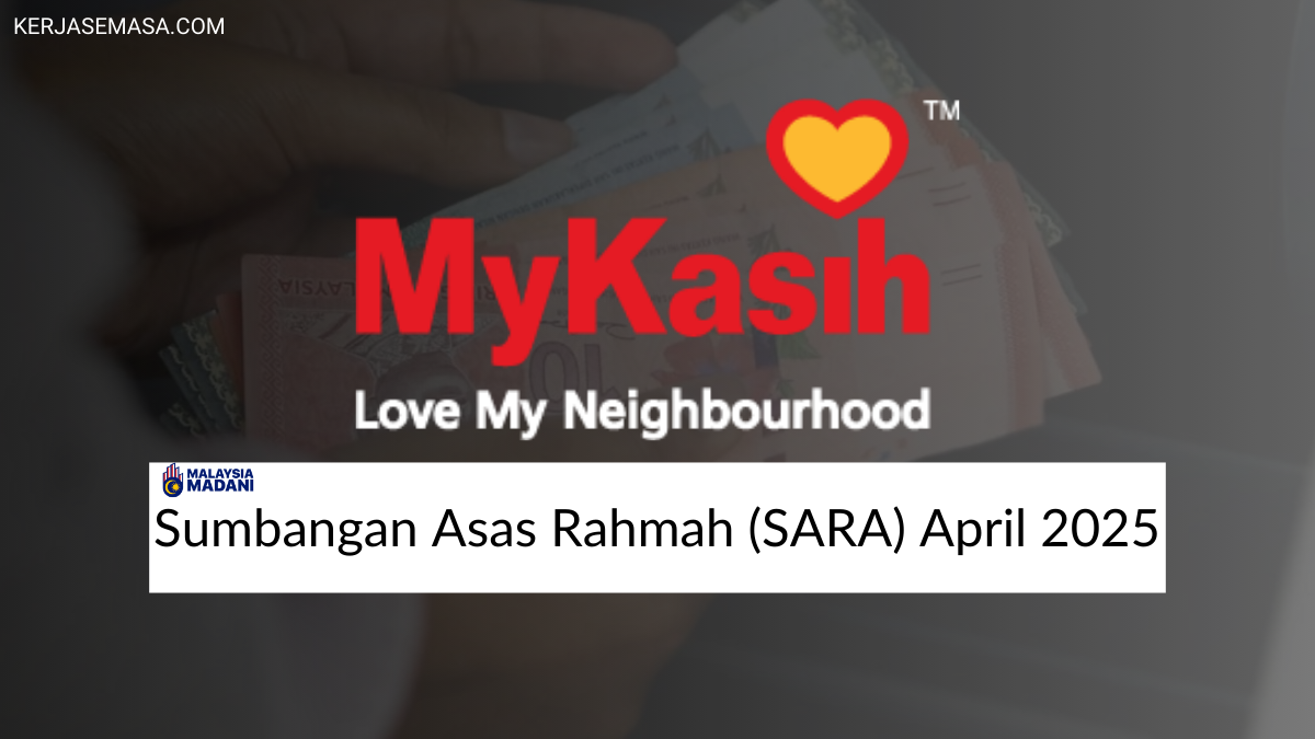 Sumbangan Asas Rahmah (SARA) April 2025